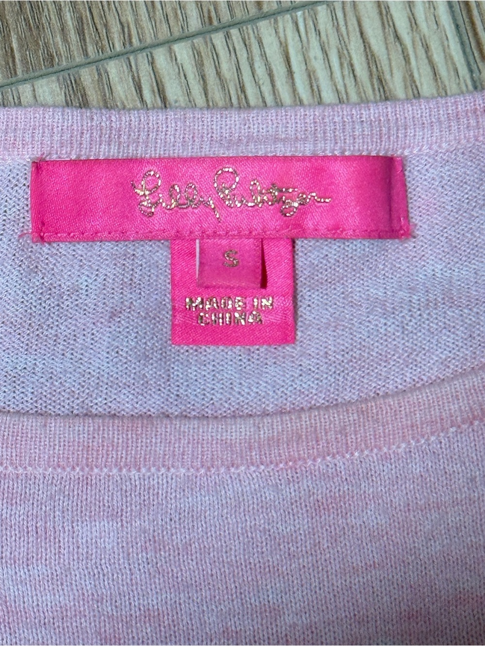 Lilly Pulitzer Pink Ruffle Sleeve Knit Top - Picture 3 of 5